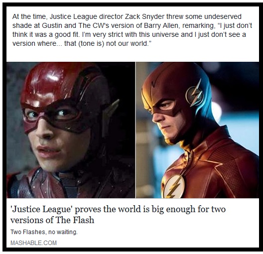 Aperçu article sur The Flash